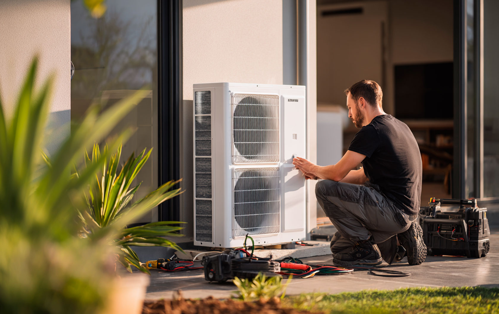 Installation de Pompe à chaleur air-eau